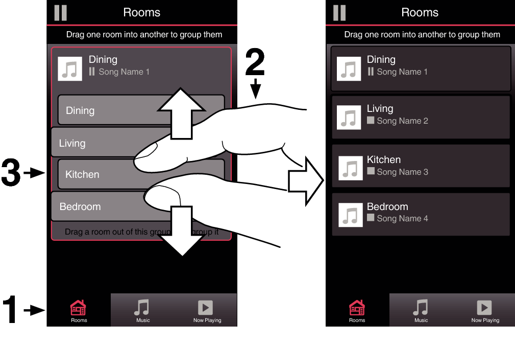 Listening Ungrouping All Room 2